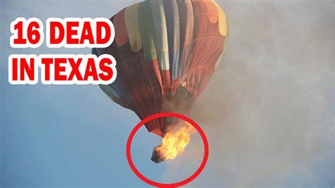 hot air balloon crash texas